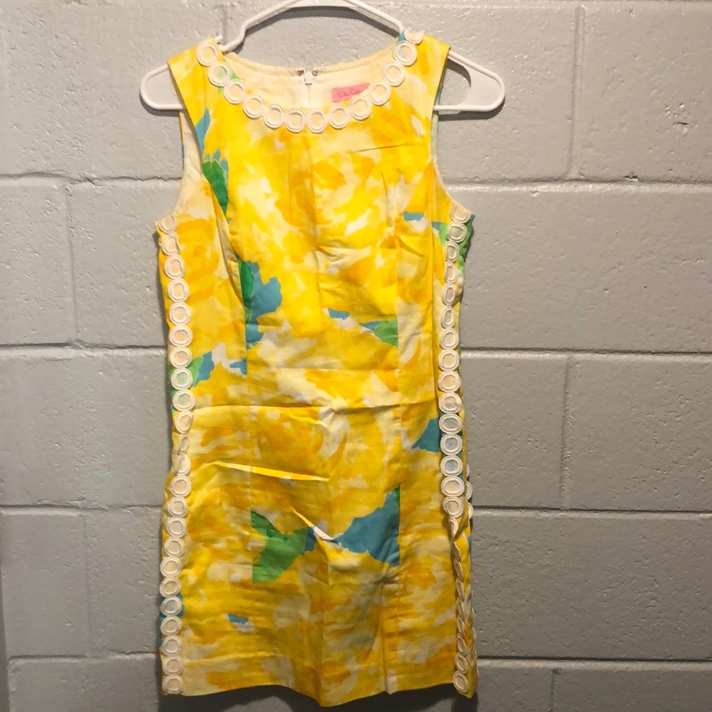 Lily Pulitzer Yellow First Impressions Dress